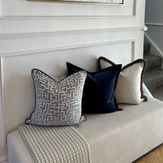Cloud Piped Cushion