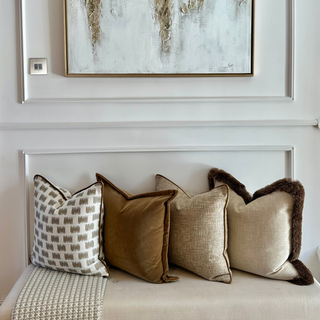 Solana Piped Cushion