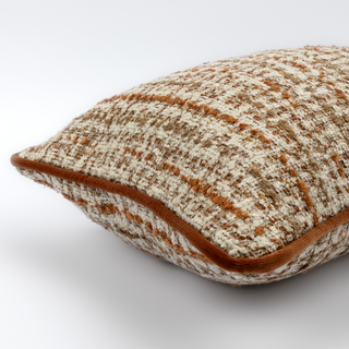 Bouclé with Band, Carnelian & Citrine lumbar TRIO