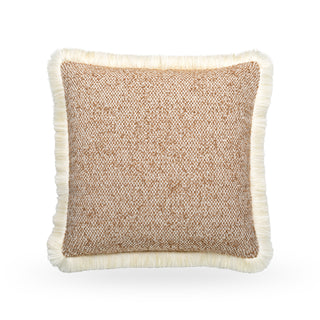 Confetti Cushion with Ivory Fringe