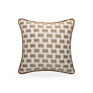 Biscotti Piped Cushion