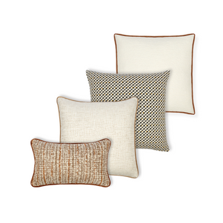 Bouclé with Band, Onyx, Pearl & Citrine Lumbar QUATTRO