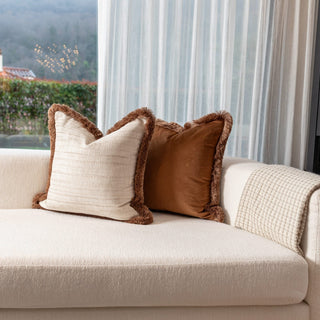 Champagne & Caraway Cushion Set