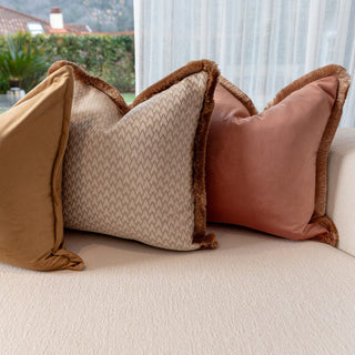 Bay Rectangle with Gold Fringe