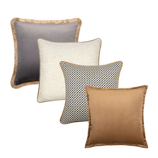 Angelite, Pearl, Onyx & Amber 50cm Quattro