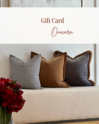 Onacara Cushions - Gift Card